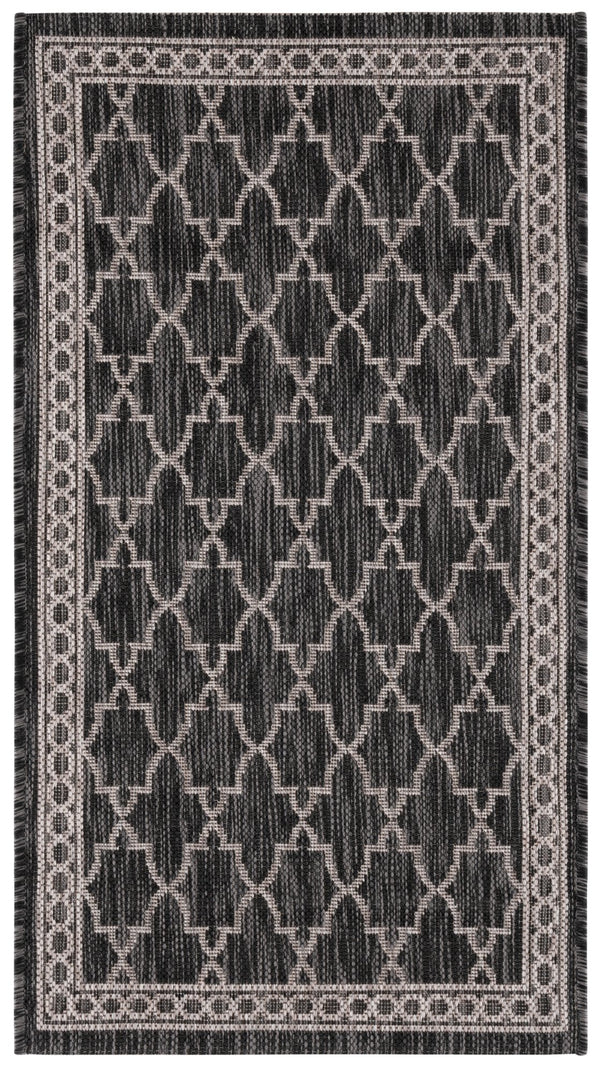Safavieh Courtyard Exquisite Area Rug - Luxurious Power-loomed Design For Indoor & Outdoor Elegance Navy ,Grey 88% Polypropylene,12% Polyester Cy8871-36821-5