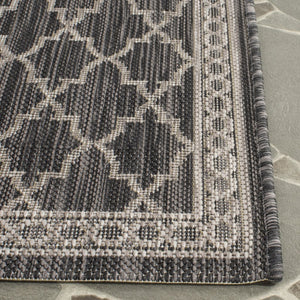 Safavieh Courtyard Exquisite Area Rug - Luxurious Power-loomed Design For Indoor & Outdoor Elegance Navy ,Grey 88% Polypropylene,12% Polyester Cy8871-36821-5