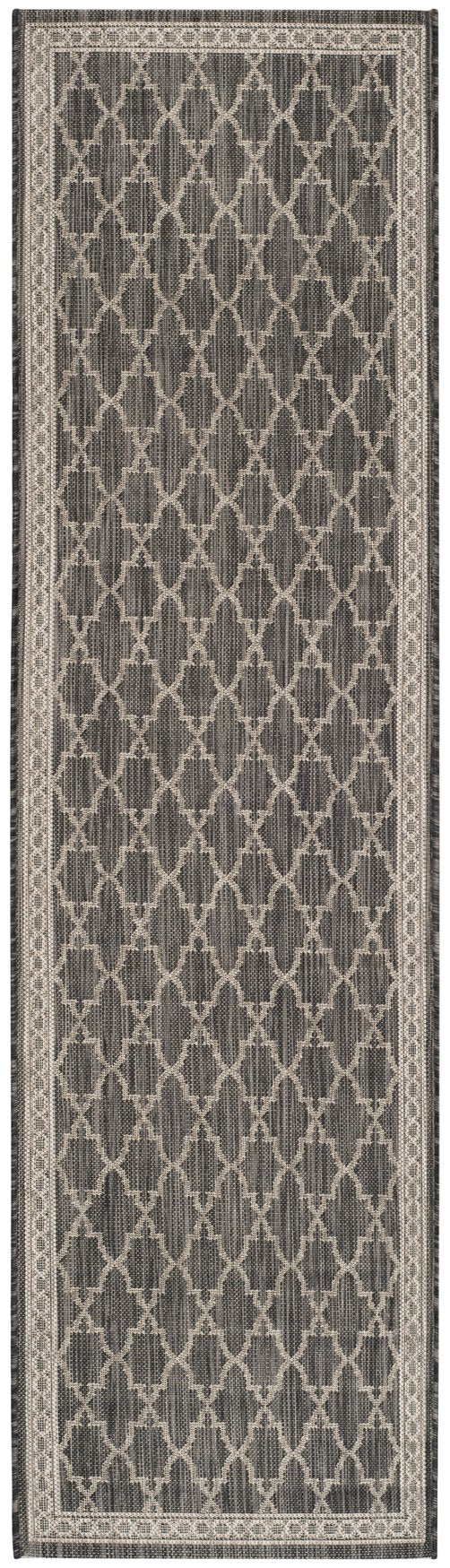 Safavieh Courtyard Exquisite Area Rug - Luxurious Power-loomed Design For Indoor & Outdoor Elegance Navy ,Grey 88% Polypropylene,12% Polyester Cy8871-36821-5
