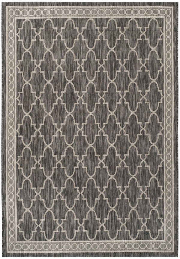 Safavieh Courtyard Exquisite Area Rug - Luxurious Power-loomed Design For Indoor & Outdoor Elegance Navy ,Grey 88% Polypropylene,12% Polyester Cy8871-36821-5