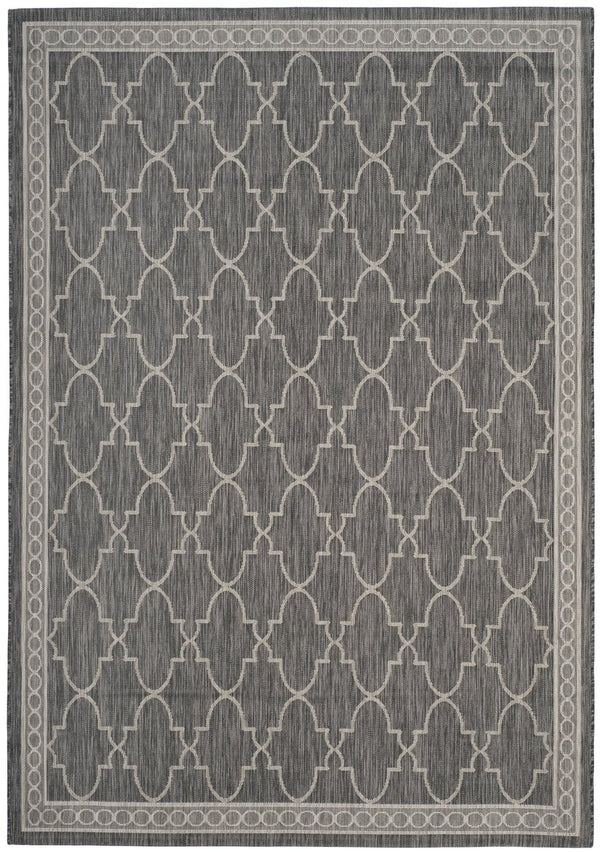 Safavieh Courtyard Exquisite Area Rug - Luxurious Power-loomed Design For Indoor & Outdoor Elegance Navy ,Grey 88% Polypropylene,12% Polyester Cy8871-36821-5