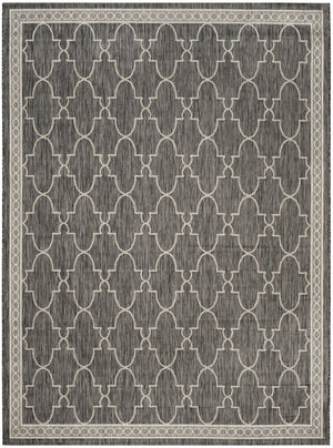 Safavieh Courtyard Exquisite Area Rug - Luxurious Power-loomed Design For Indoor & Outdoor Elegance Navy ,Grey 88% Polypropylene,12% Polyester Cy8871-36821-5
