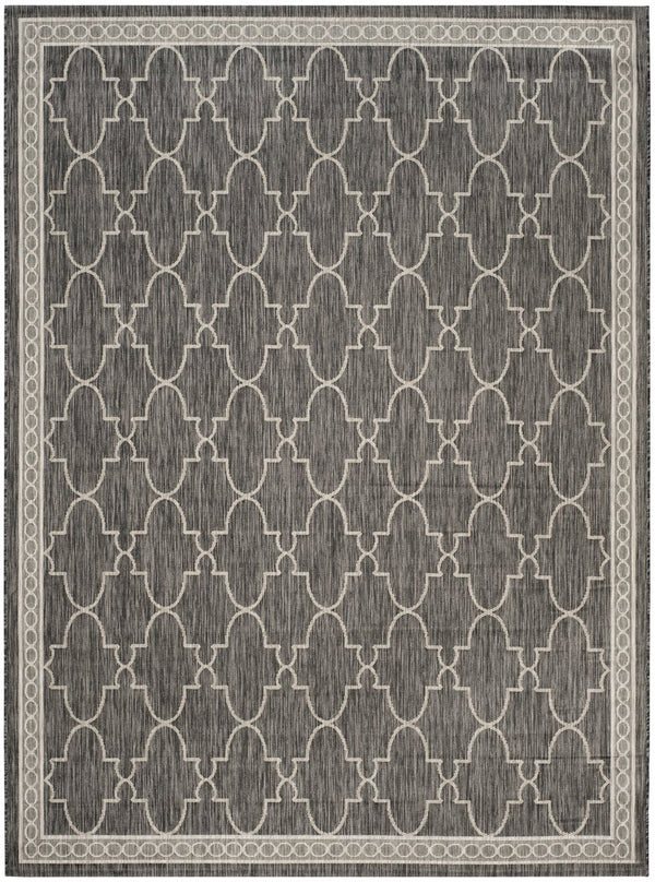 Safavieh Courtyard Exquisite Area Rug - Luxurious Power-loomed Design For Indoor & Outdoor Elegance Navy ,Grey 88% Polypropylene,12% Polyester Cy8871-36821-5