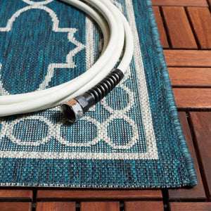 Safavieh Courtyard Exquisite Area Rug - Luxurious Power-loomed Design For Indoor & Outdoor Elegance Navy ,Grey 88% Polypropylene,12% Polyester Cy8871-36821-5