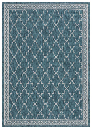 Safavieh Courtyard Exquisite Area Rug - Luxurious Power-loomed Design For Indoor & Outdoor Elegance Navy ,Grey 88% Polypropylene,12% Polyester Cy8871-36821-5