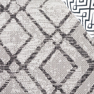 Safavieh Courtyard Elegant Geometric Area Rug - Durable, Soft, And Chic Indoor/Outdoor Decor For Any Space Ivory ,Green 88% Polypropylene,12% Polyester Cy8951-55712-28