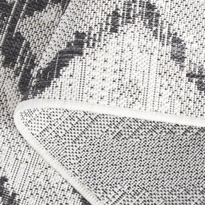 Safavieh Courtyard Elegant Geometric Area Rug - Durable, Soft, And Chic Indoor/Outdoor Decor For Any Space Ivory ,Green 88% Polypropylene,12% Polyester Cy8951-55712-28