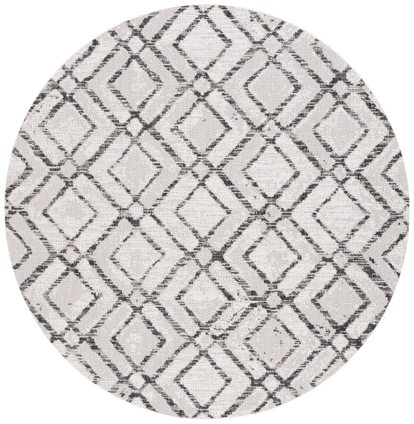Safavieh Courtyard Elegant Geometric Area Rug - Durable, Soft, And Chic Indoor/Outdoor Decor For Any Space Ivory ,Green 88% Polypropylene,12% Polyester Cy8951-55712-28