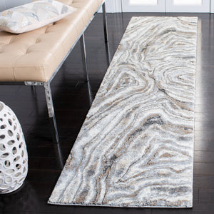 Safavieh Cyrus Low-Profile Shag Rug In Neutral Beige & Grey — Turkey-Made Durable Plush 3/4" Pile Anchor 10'-0" x 14'-0" CYR116B-10