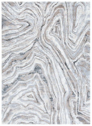 Safavieh Cyrus Plush Shag Rug In Neutral Beige Grey — Power-Loomed Turkey, Cozy 3/4" Pile, Durable Stylish Comfort 6'-7" x 9'-6" CYR116B-6