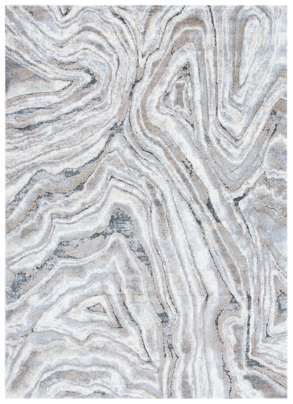 Safavieh Cyrus Low-Profile Shag Rug In Neutral Beige & Grey — Turkey-Made Durable Plush 3/4" Pile Anchor 10'-0" x 14'-0" CYR116B-10
