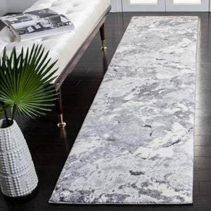 Safavieh Cyrus Shag 3x5 Area Rug In Grey/Ivory - Luxurious, Durable Design For Modern Home Elegance Grey ,Ivory Polpropylene + Polyester Shrink Cyr122f-3