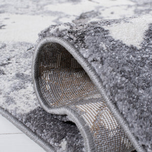 Safavieh Cyrus Shag 3x5 Area Rug In Grey/Ivory - Luxurious, Durable Design For Modern Home Elegance Grey ,Ivory Polpropylene + Polyester Shrink Cyr122f-3