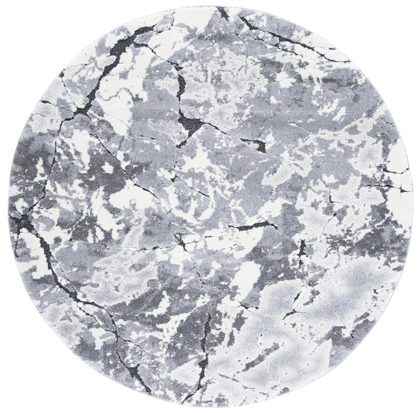 Safavieh Cyrus Shag 3x5 Area Rug In Grey/Ivory - Luxurious, Durable Design For Modern Home Elegance Grey ,Ivory Polpropylene + Polyester Shrink Cyr122f-3