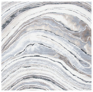 Safavieh Cyrus Shag Area Rug 3' X 5' In Ivory & Grey - Plush, Durable, Turkish-made Luxury For Your Home Ivory ,Grey Polpropylene + Polyester Shrink Cyr124a-3