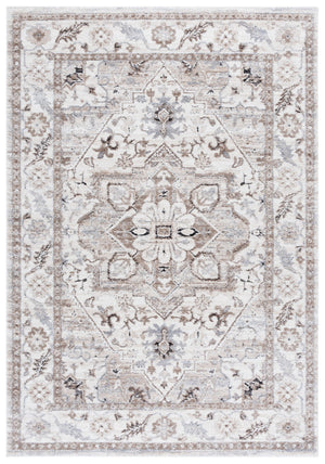 Safavieh Cyrus Elegant Shag Area Rug – Luxurious Comfort And Sophistication For Any Living Space Today! Ivory ,Grey Polpropylene + Polyester Shrink Cyr171a-8