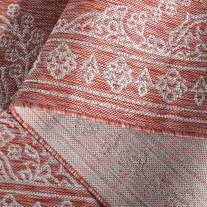 Safavieh Resort Power-loomed Area Rug With Timeless Flora Motifs For Luxurious Living Spaces And Style Red ,Beige 85.4% Polypropylene,10.4% Polyester,4.2% Latex Cys2362-36521-5