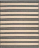 Safavieh Cys2017 Power Loomed Indoor / Outdoor Rug Beige / Anthracite CYS2650-236-8