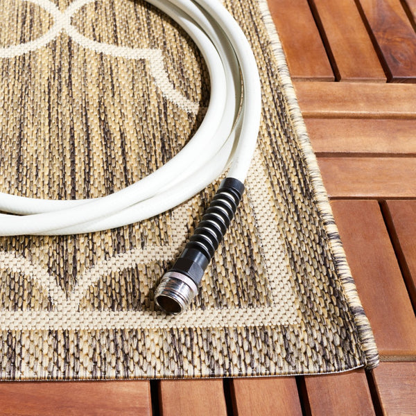 Safavieh Cys2018 Power Loomed Indoor / Outdoor Rug Toast CYS6756-232-57