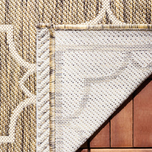 Safavieh Cys2018 Power Loomed Indoor / Outdoor Rug Toast CYS6756-232-57