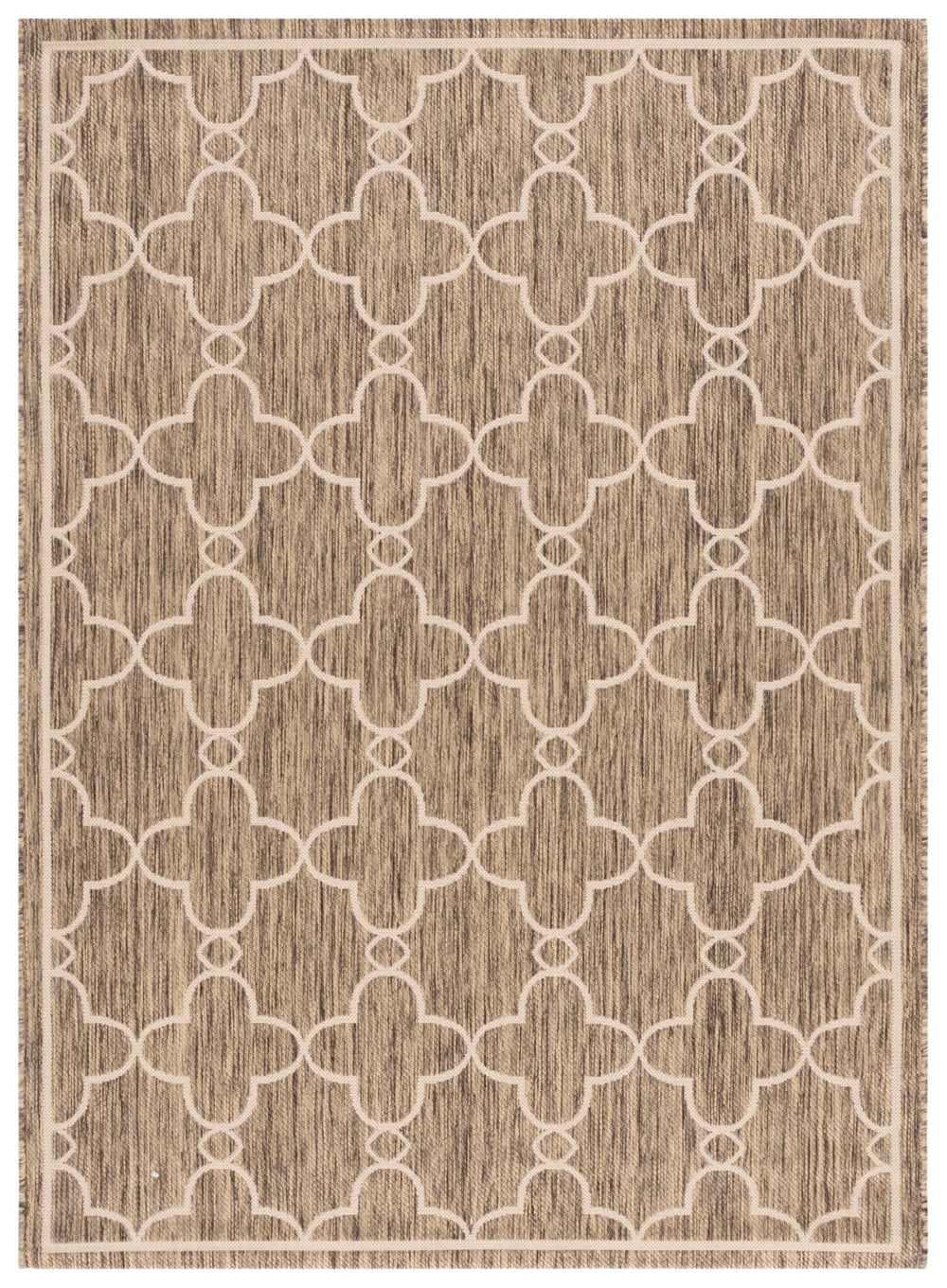Safavieh Cys2018 Power Loomed Indoor / Outdoor Rug Toast CYS6756-232-57
