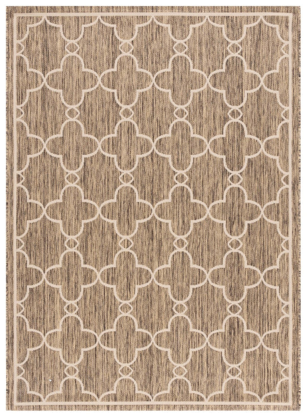 Safavieh Cys2018 Power Loomed Indoor / Outdoor Rug Toast CYS6756-232-57