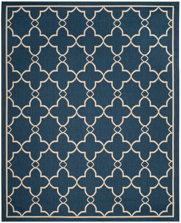 Safavieh Cys2018 Power Loomed Indoor / Outdoor Rug Blue CYS6756-258-8