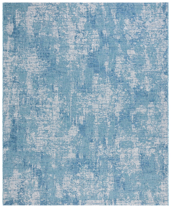Safavieh Cys8015-37112 Stylish Indoor/Outdoor Area Rug - Durable, Soft, And Contemporary Design For Any Space Grey ,Aqua 85.4% Pp,10.4% Polyester,4.2% Latex Cys8015-37112-5