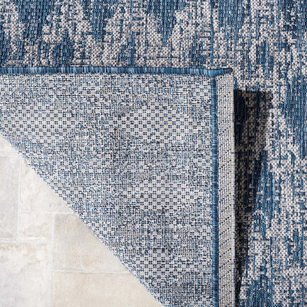 Safavieh Cys8137-25821 Elegant Navy And Ivory Ikat Area Rug - Durable, Soft, Oeko-tex Certified For Your Home Navy ,Ivory 85.4% Pp,10.4% Polyester,4.2% Latex Cys8137-36812-517