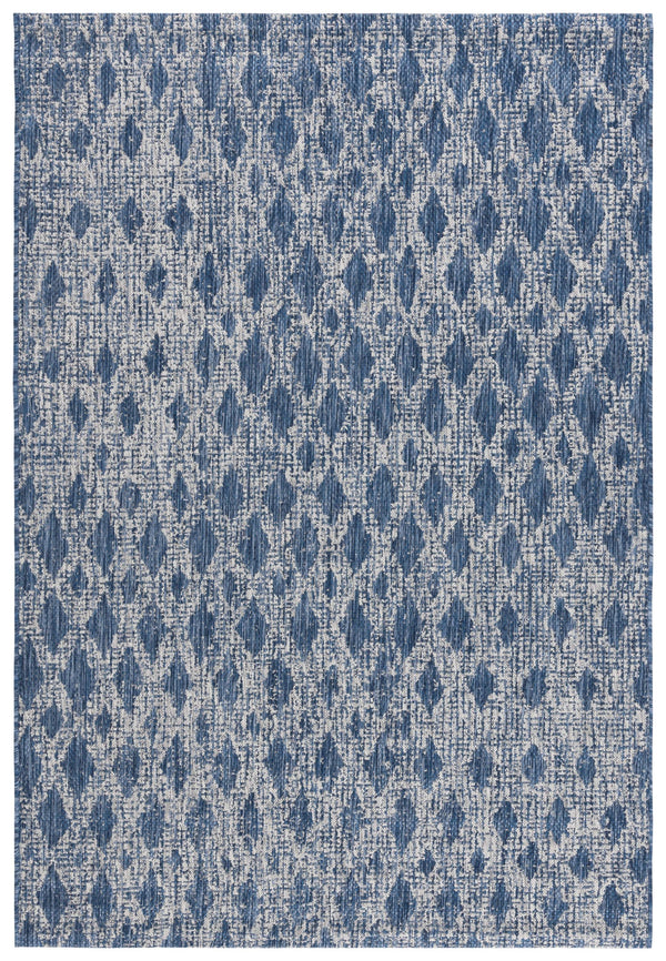 Safavieh Cys8137-25821 Elegant Navy And Ivory Ikat Area Rug - Durable, Soft, Oeko-tex Certified For Your Home Navy ,Ivory 85.4% Pp,10.4% Polyester,4.2% Latex Cys8137-36812-517