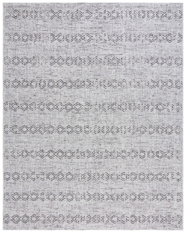 Safavieh Cys8137-25821 Elegant Navy And Ivory Ikat Area Rug - Durable, Soft, Oeko-tex Certified For Your Home Grey ,Black 85.4% Pp,10.4% Polyester,4.2% Latex Cys8381-37612-810