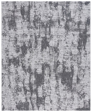 Safavieh Cys8137-25821 Elegant Navy And Ivory Ikat Area Rug - Durable, Soft, Oeko-tex Certified For Your Home Black ,Grey 85.4% Pp,10.4% Polyester,4.2% Latex Cys8386-37621-810