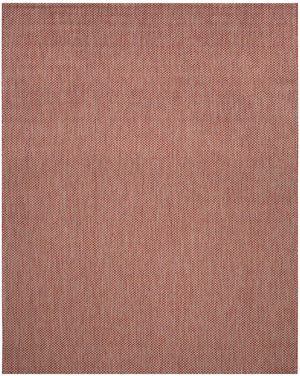 Safavieh Cys2018 Power Loomed Indoor / Outdoor Rug Red / Beige CYS8521-365-8