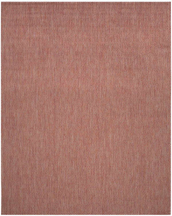 Safavieh Cys2018 Power Loomed Indoor / Outdoor Rug Red / Beige CYS8521-365-8