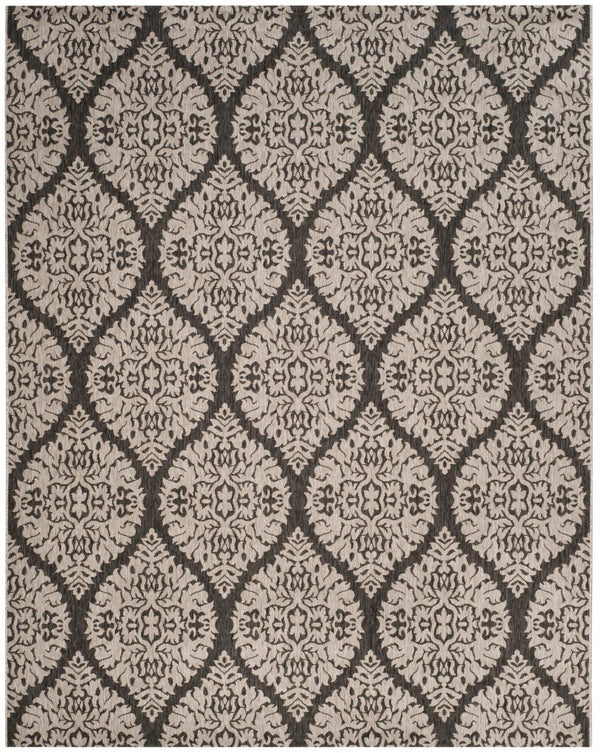 Safavieh Cys2018 Power Loomed Indoor / Outdoor Rug Stone / Grey CYS8726-366-8