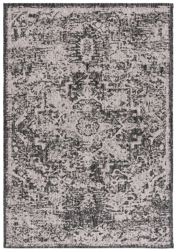 Safavieh Cys8137-25821 Elegant Navy And Ivory Ikat Area Rug - Durable, Soft, Oeko-tex Certified For Your Home Grey ,Black 85.4% Pp,10.4% Polyester,4.2% Latex Cys8960-37612-810