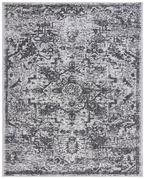 Safavieh Cys8137-25821 Elegant Navy And Ivory Ikat Area Rug - Durable, Soft, Oeko-tex Certified For Your Home Grey ,Black 85.4% Pp,10.4% Polyester,4.2% Latex Cys8960-37612-810