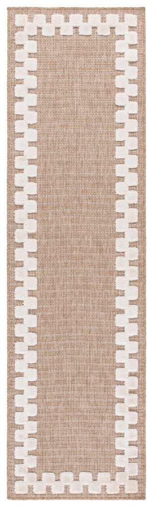 Safavieh Clayton Area Rug - Modern Style With Plush Comfort, Neutral & Ivory Design For Any Room Decor Natural ,Ivory 71% Polypropylene,29% Polyester Cyt100a-5