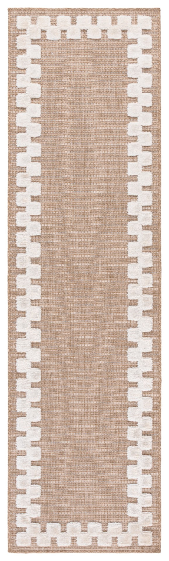 Safavieh Clayton Area Rug - Modern Style With Plush Comfort, Neutral & Ivory Design For Any Room Decor Natural ,Ivory 71% Polypropylene,29% Polyester Cyt100a-5