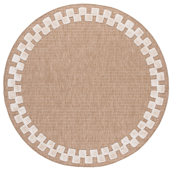 Safavieh Clayton Luxurious Power Loomed Runner Rug In Chic Natural And Ivory For Modern Home Elegance Natural ,Ivory 71% Polypropylene,29% Polyester Cyt100a-7r