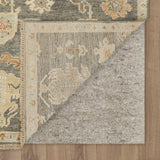 Cabrillo Girona Grey Area Rug R1230 440 108144 IP Karastan Rugs Mohawk