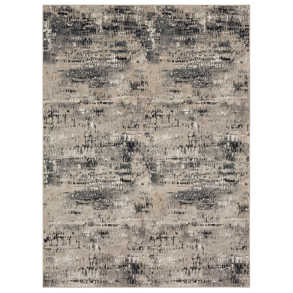 Karastan Rugs Vanguard by Drew & Jonathan Home Caliente Machine Woven Polyester Modern/Contemporary Area Rug Dim Grey 9' 6" x 12' 11"