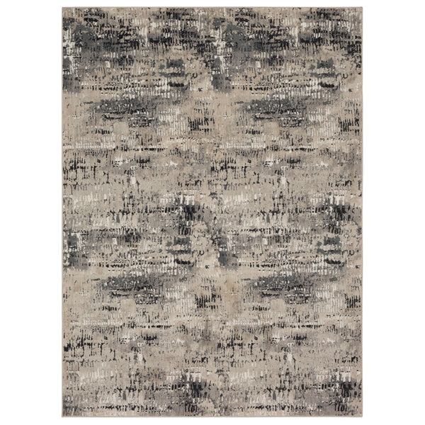Karastan Rugs Vanguard by Drew & Jonathan Home Caliente Machine Woven Polyester Modern/Contemporary Area Rug Dim Grey 9' 6" x 12' 11"