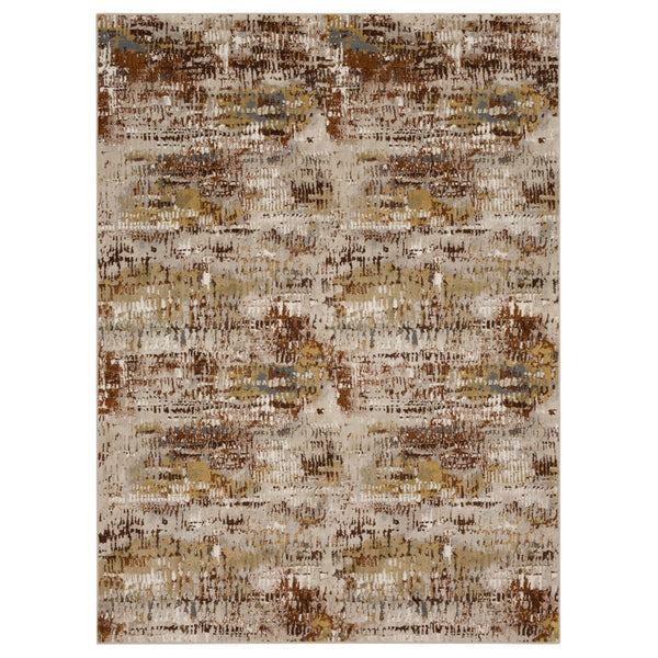 Karastan Rugs Vanguard by Drew & Jonathan Home Caliente Machine Woven Triexta Modern/Contemporary Area Rug Rust 9' 6" x 12' 11"