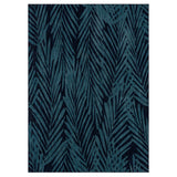 Karastan Rugs Foundation by Stacy Garcia Home Calisto Machine Woven Polyester Area Rug Ocean 9' 6" x 12' 11"