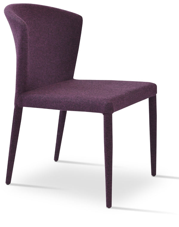 Soho Concept Capri Full Upholstered Stackable Dining Chair - Durable Camira Blazer Wool Fabric, 10-year Guarantee   Soho-concept-dining-chair-01721