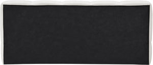 Meridian Furniture Carlin Channel Tufted King Bed Chenille Upholstered Architectural Headboard for Modern Bedroom Cream CarlinCream-K