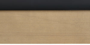 Casa Black Vegan Leather Queen Bed CasaBlack-Q Meridian Furniture