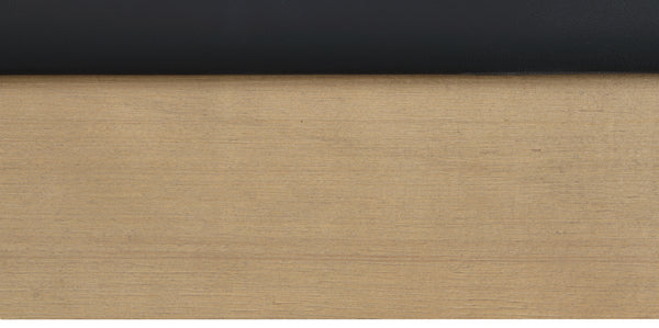 Casa Black Vegan Leather Queen Bed CasaBlack-Q Meridian Furniture