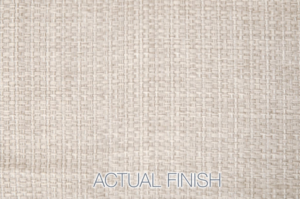 Essentials For Living Caspian Outdoor Modular Sofa Chair - Stylish Teak Frame With Weather-resistant Cushions For Comfort Taupe Oval Rope,Performance Ecru Weave,Washed Ever Teak Solid Teak Wood 6863-1.Tau/Ecr/W-et